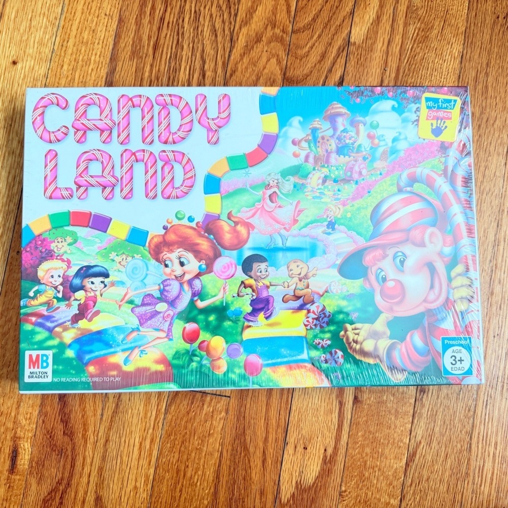 Milton Bradley Candy Land Board Game My First Games 2004 Sealed 04700 Preschool